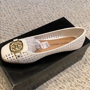 White flat by Christian Siriano